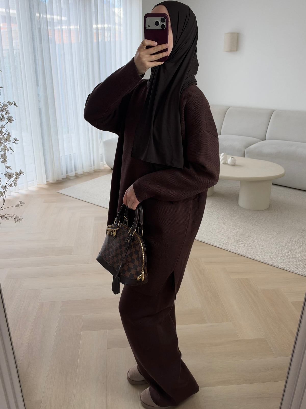 Lara set | Brown