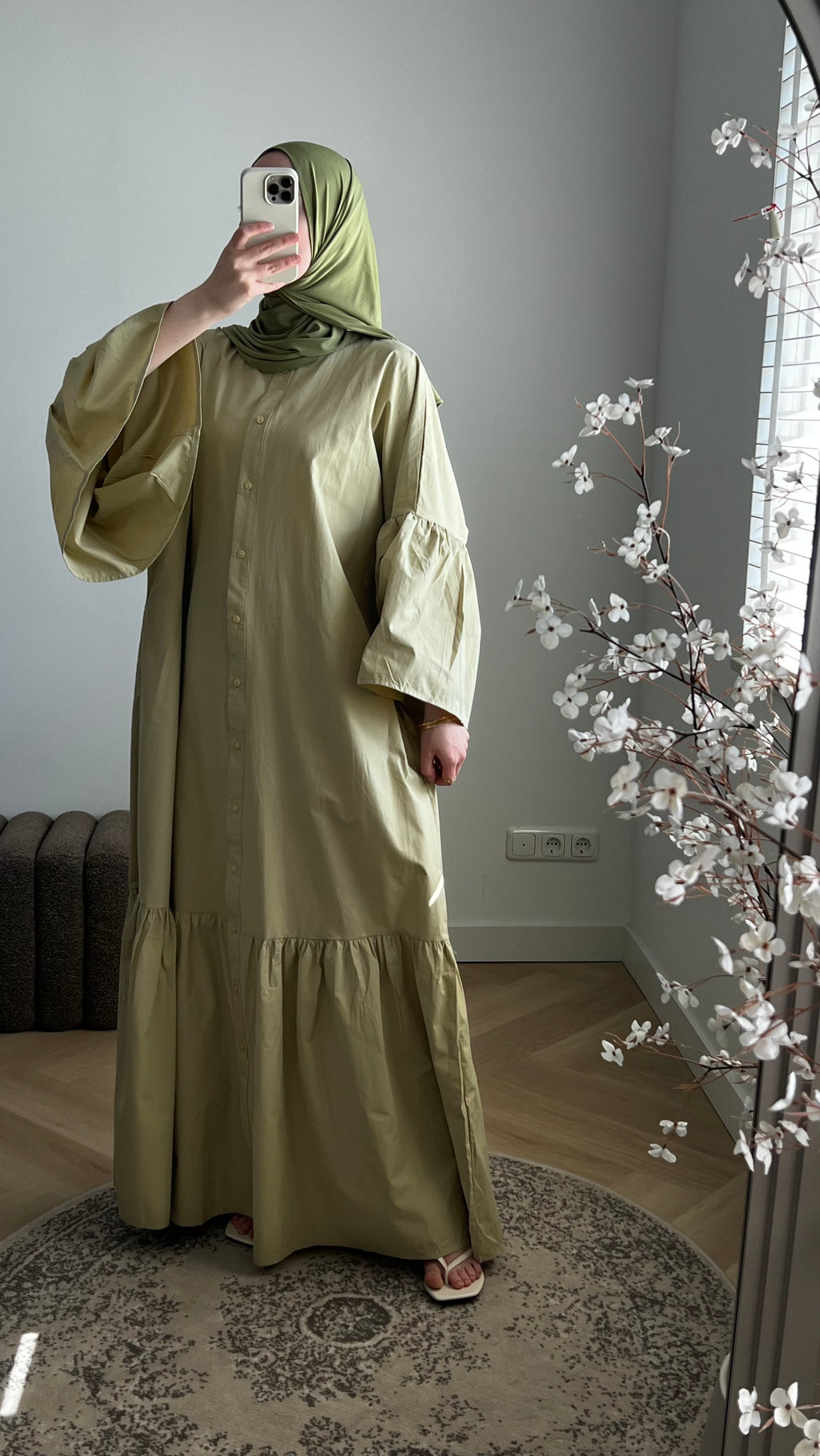 Chloé dress - Light moss