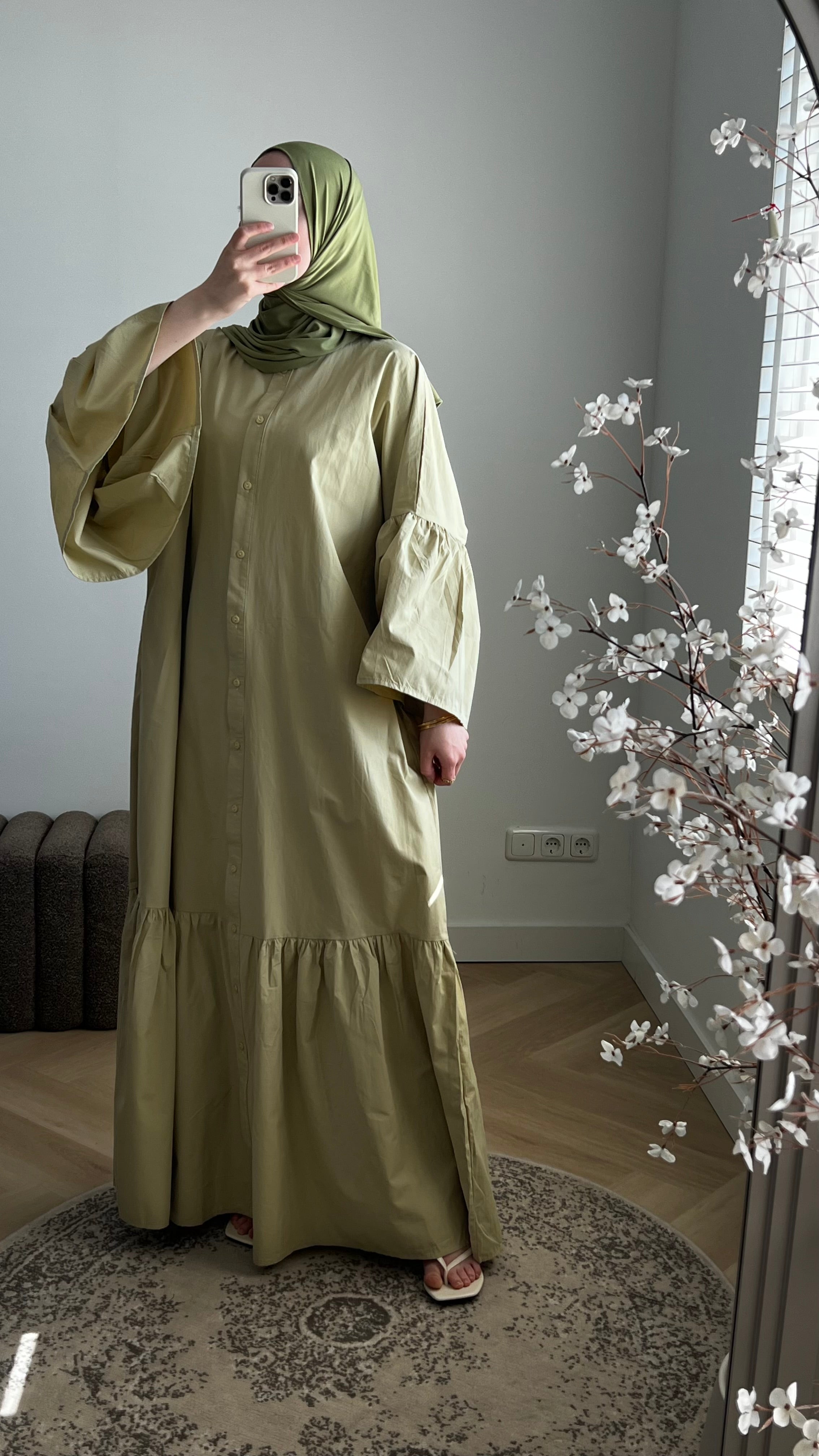 Chloé dress - Light moss