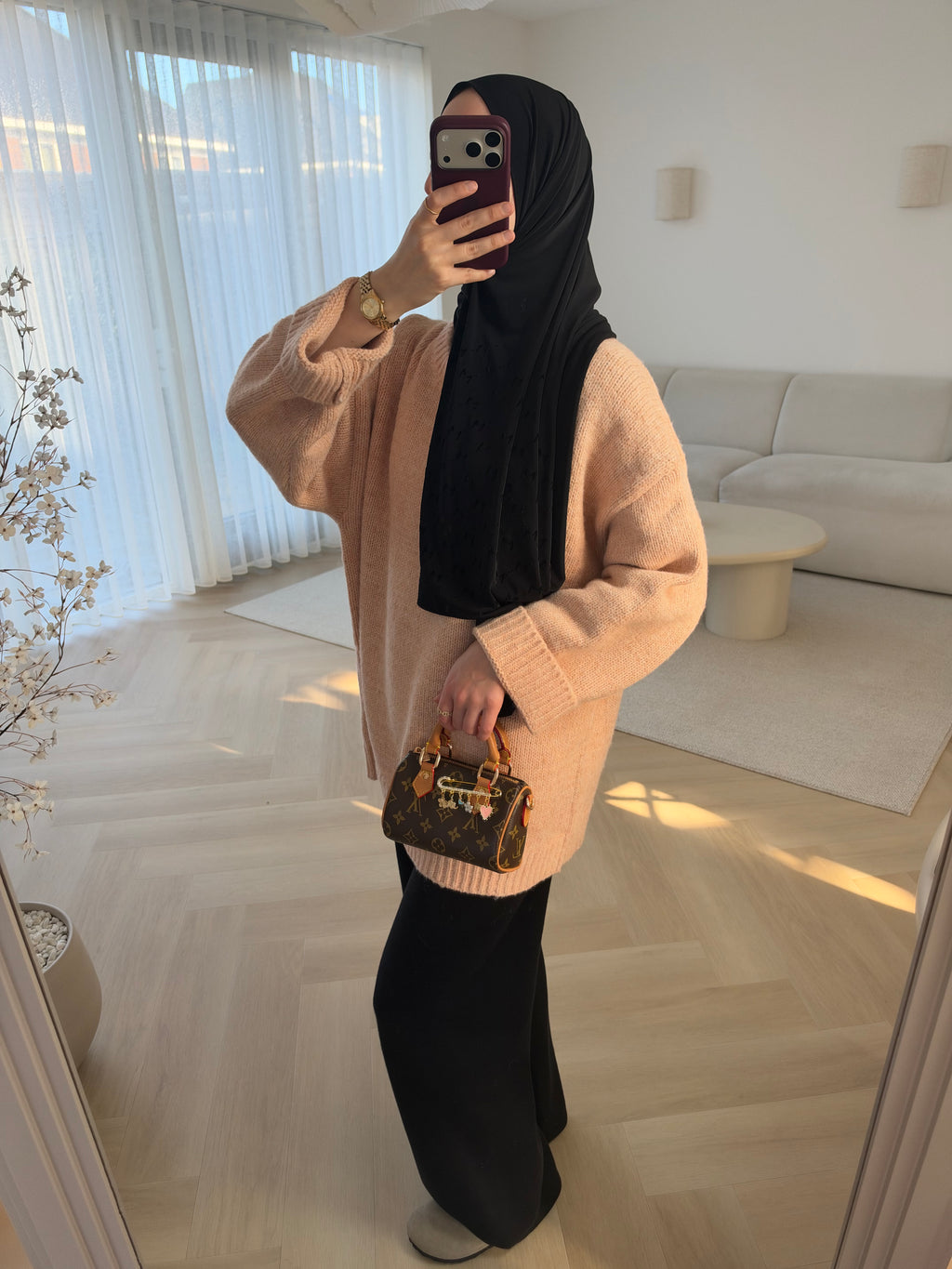Liora sweater | Peach
