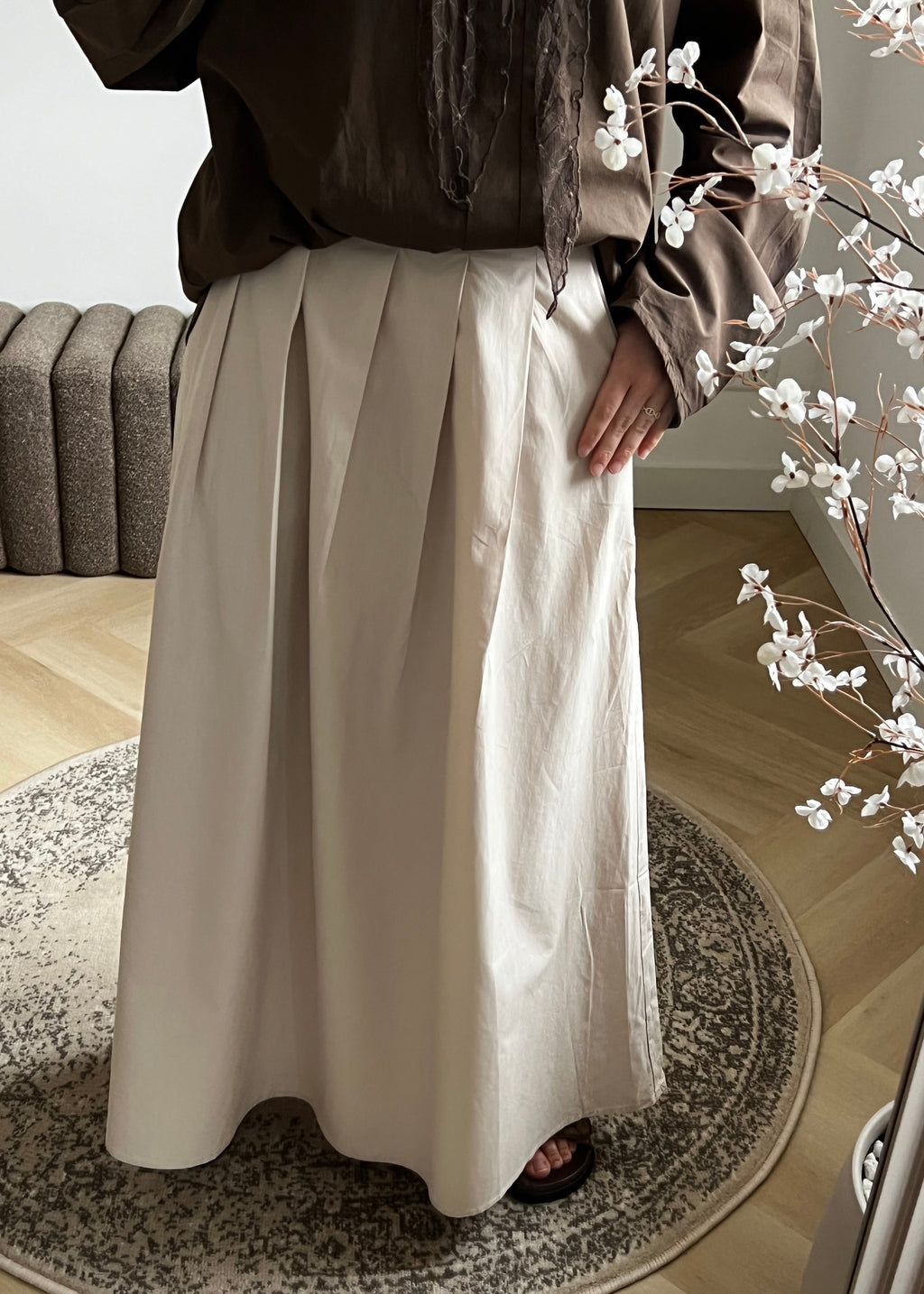 Novy skirt | Beige