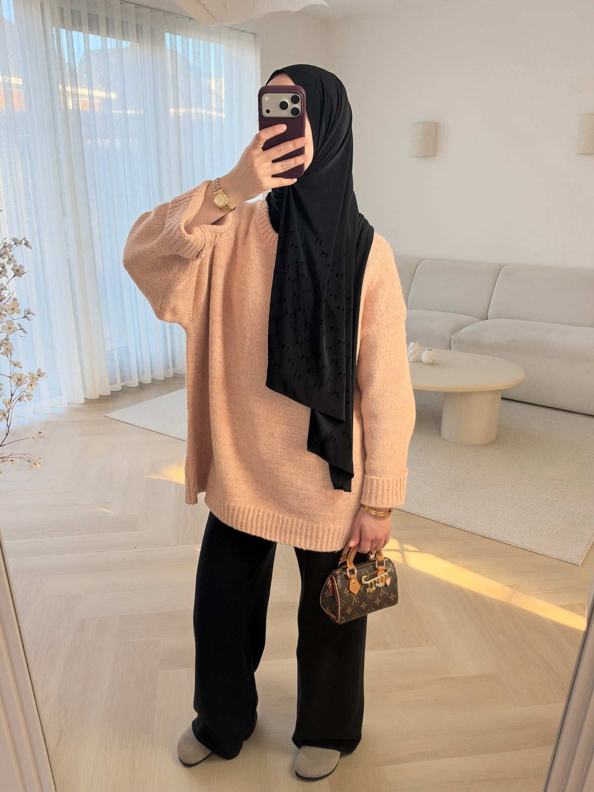 Liora sweater | Peach