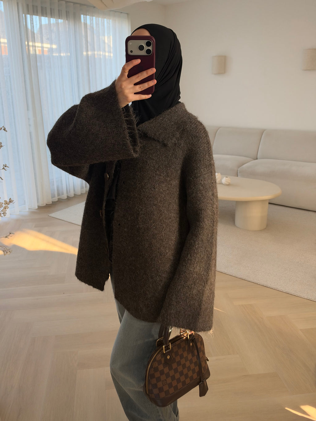 Alina vest | Brown