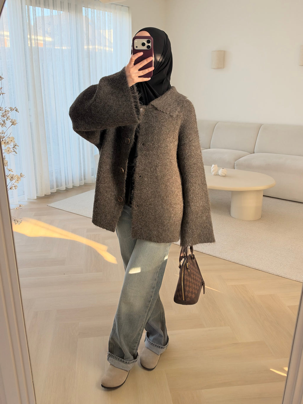 Alina vest | Brown