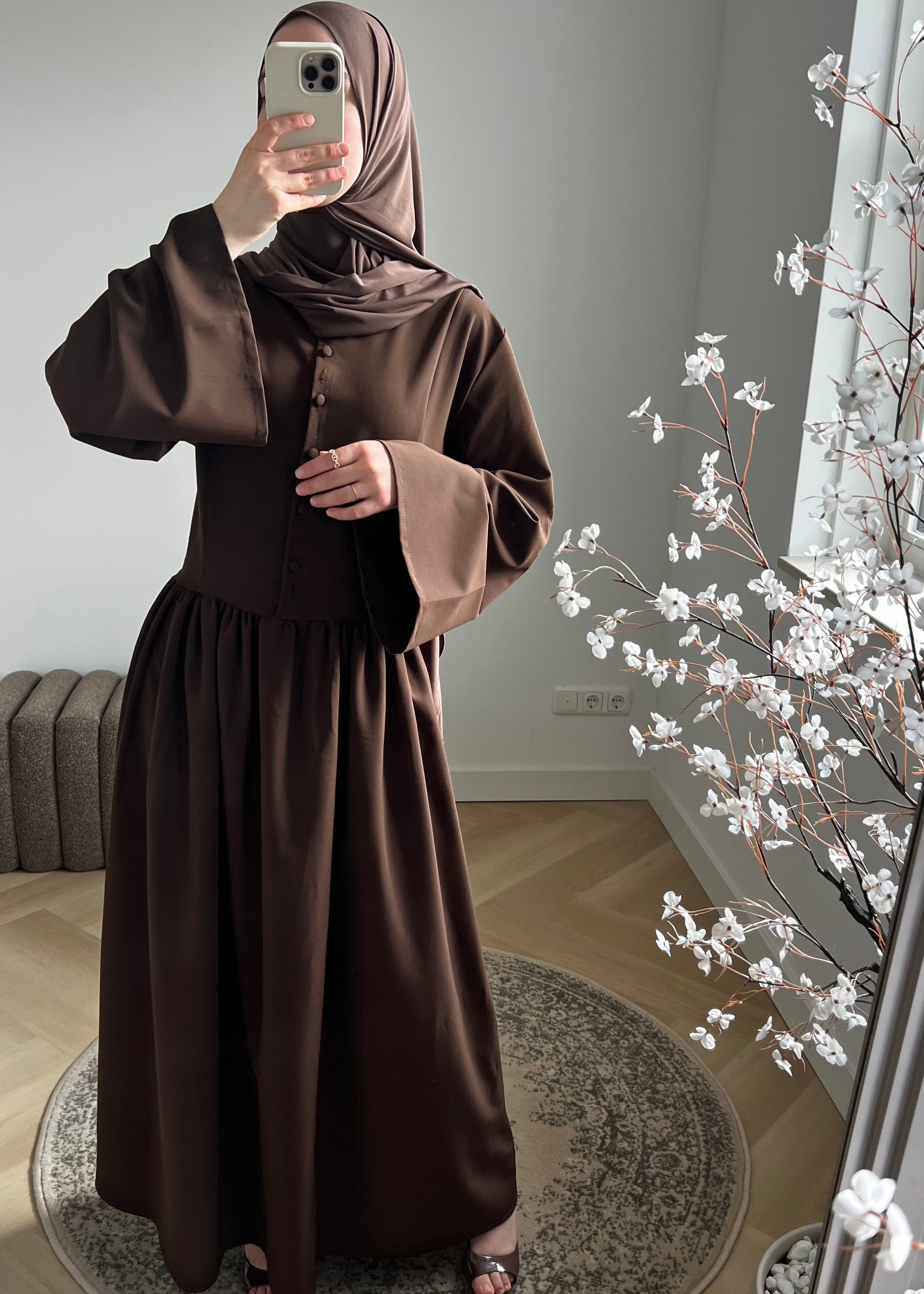 Nova dress | Brown
