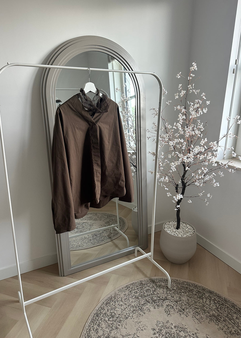 Lynn top | Brown