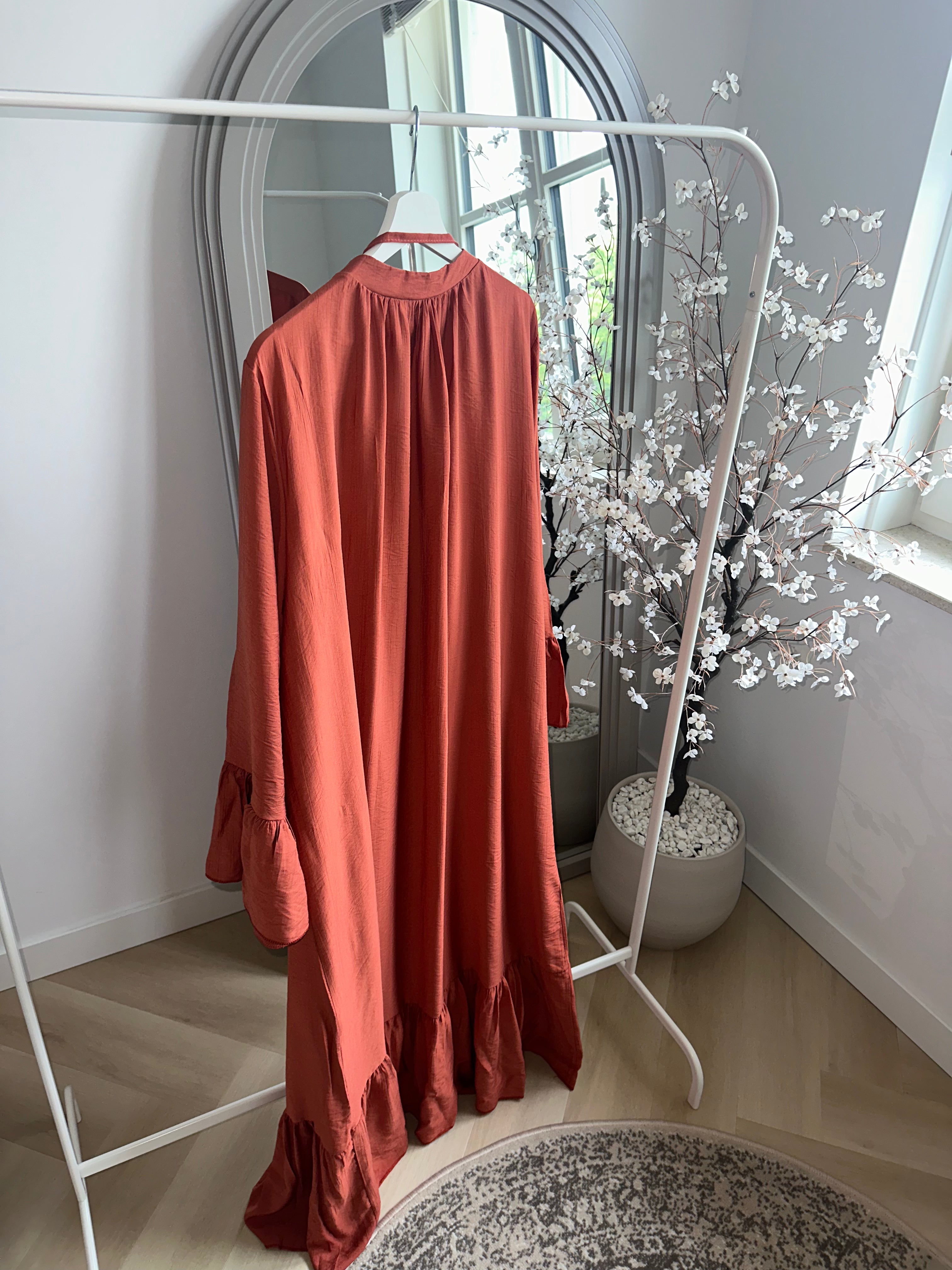 Mila dress | Orange