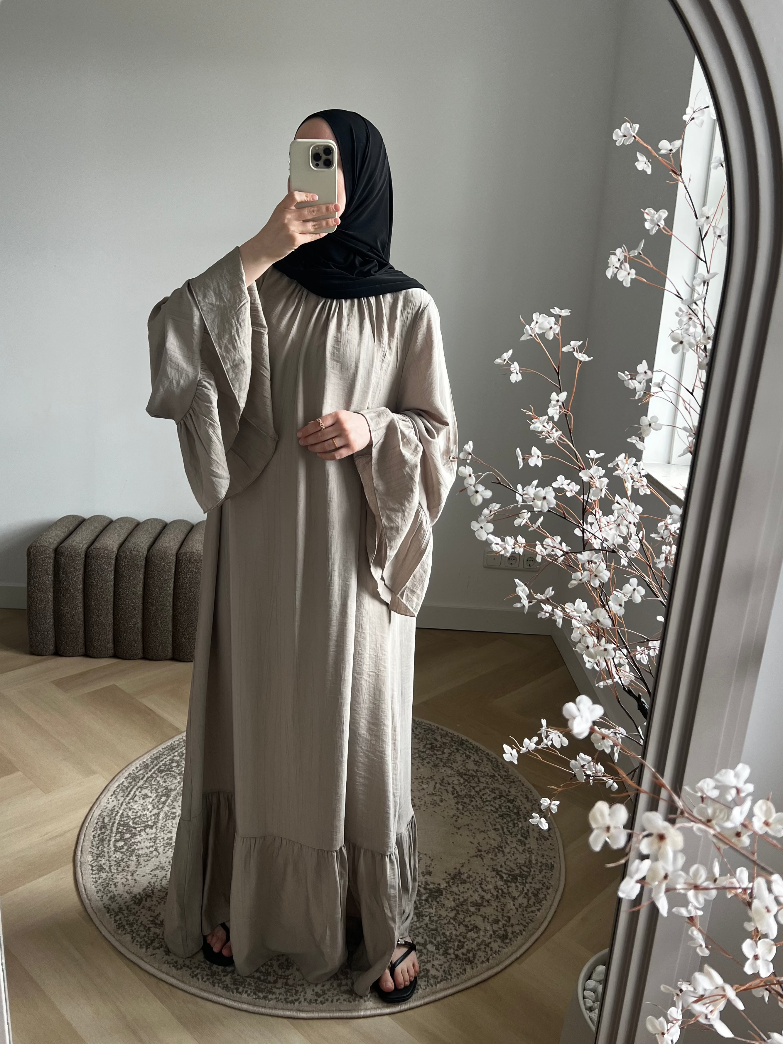 Mila dress | Taupe
