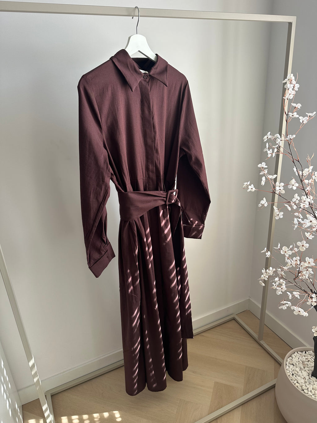 Celine dress - Dark cherry