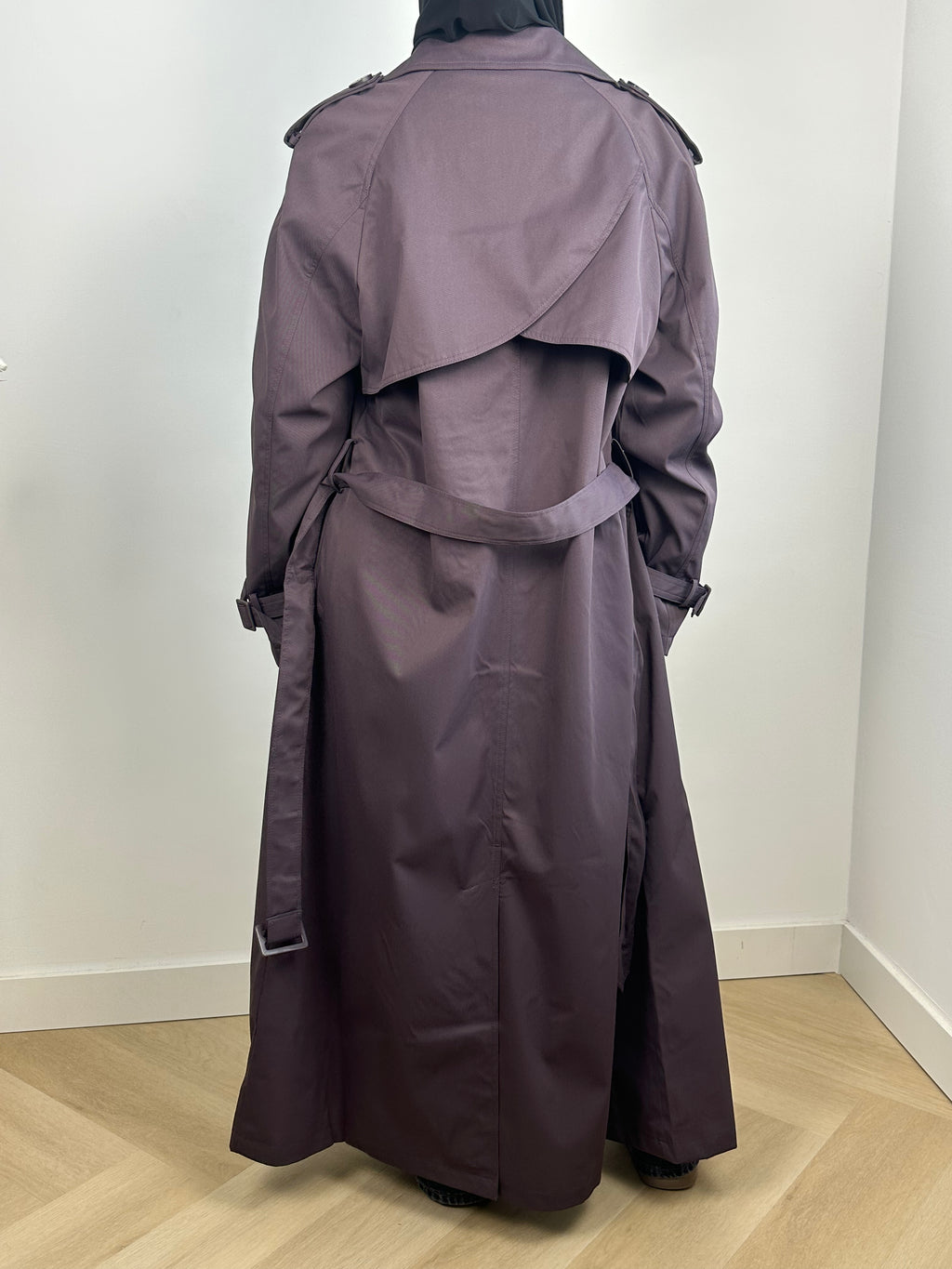 Sophie trenchcoat | Plum