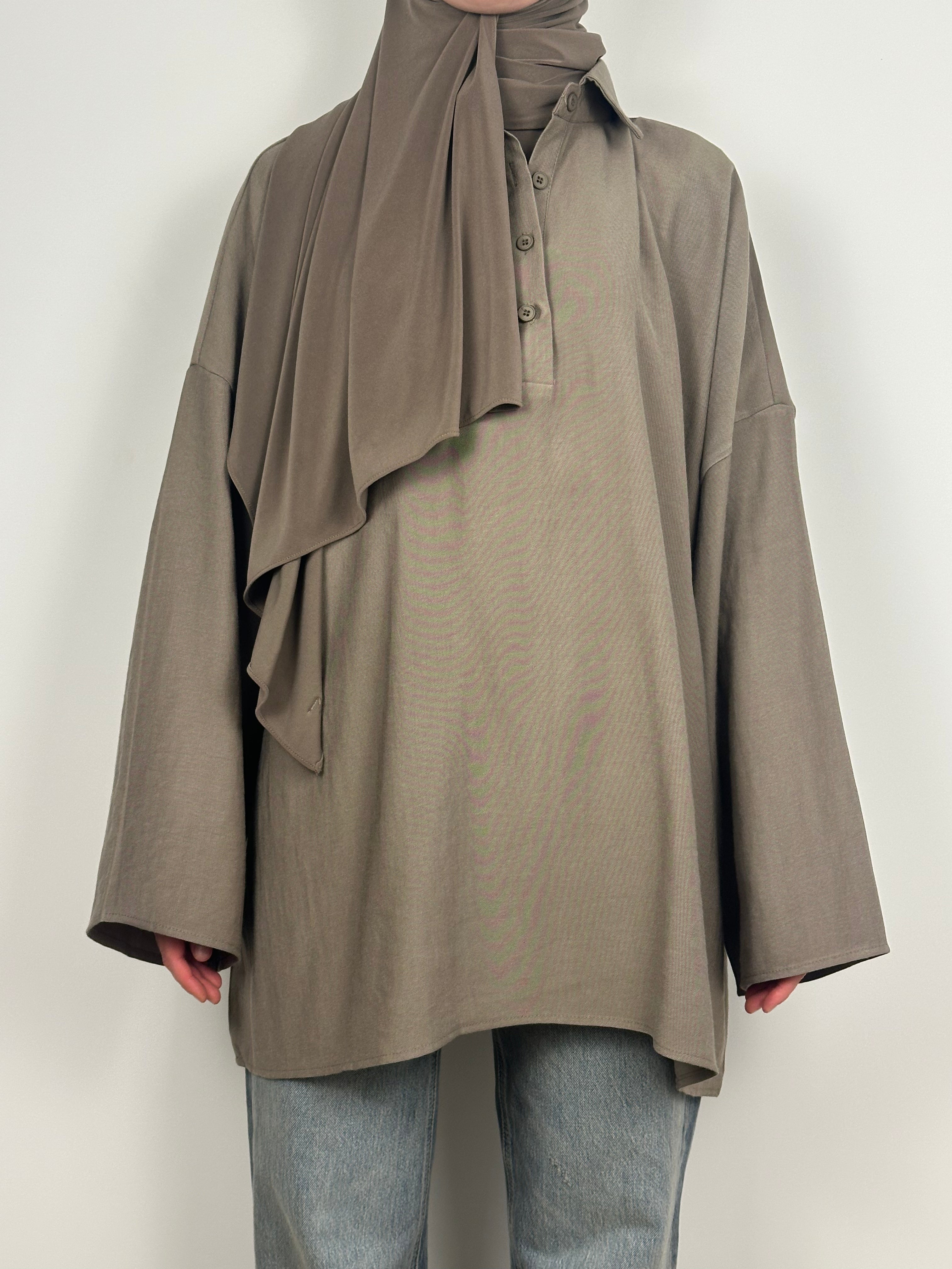 Romy shirt | Khaki