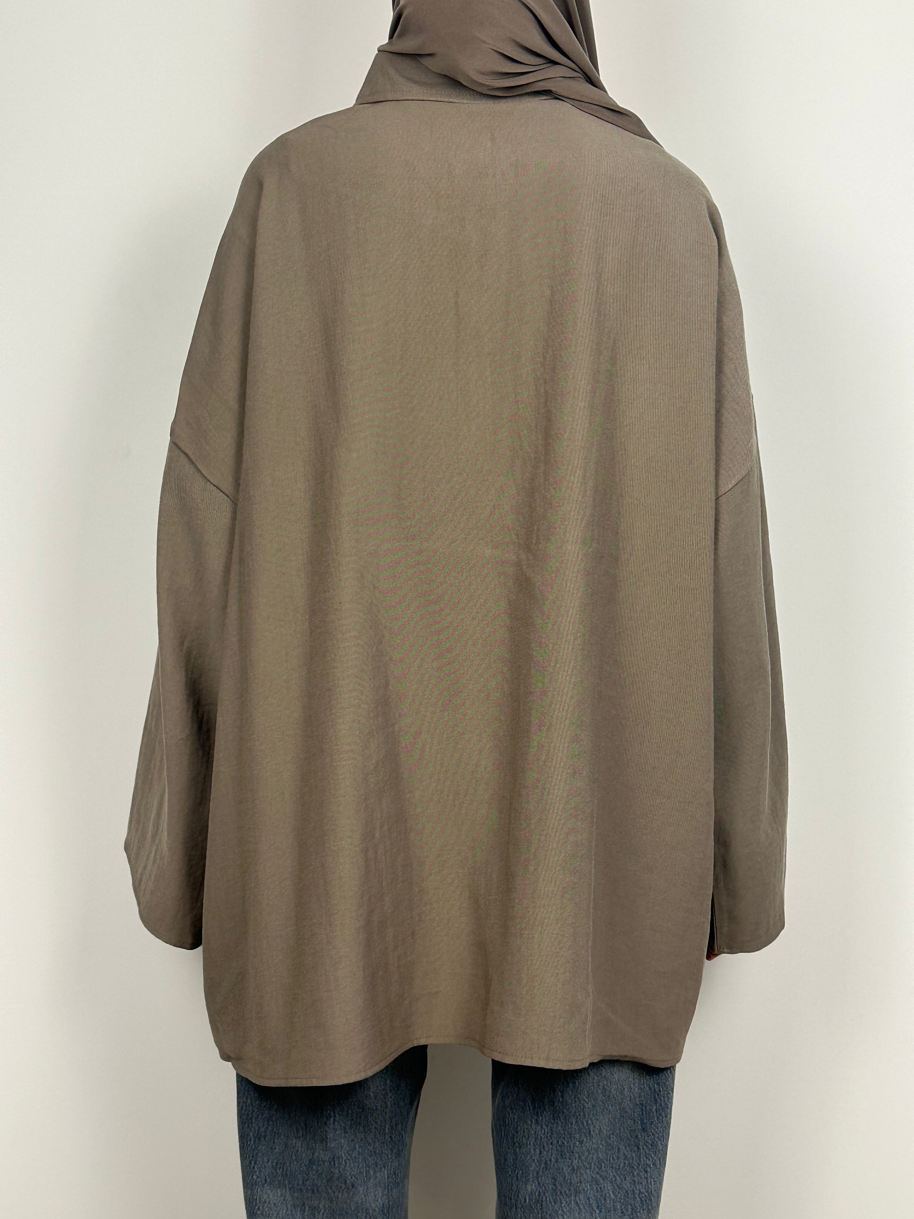 Romy shirt | Khaki