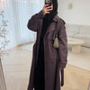 Sophie trenchcoat | Plum