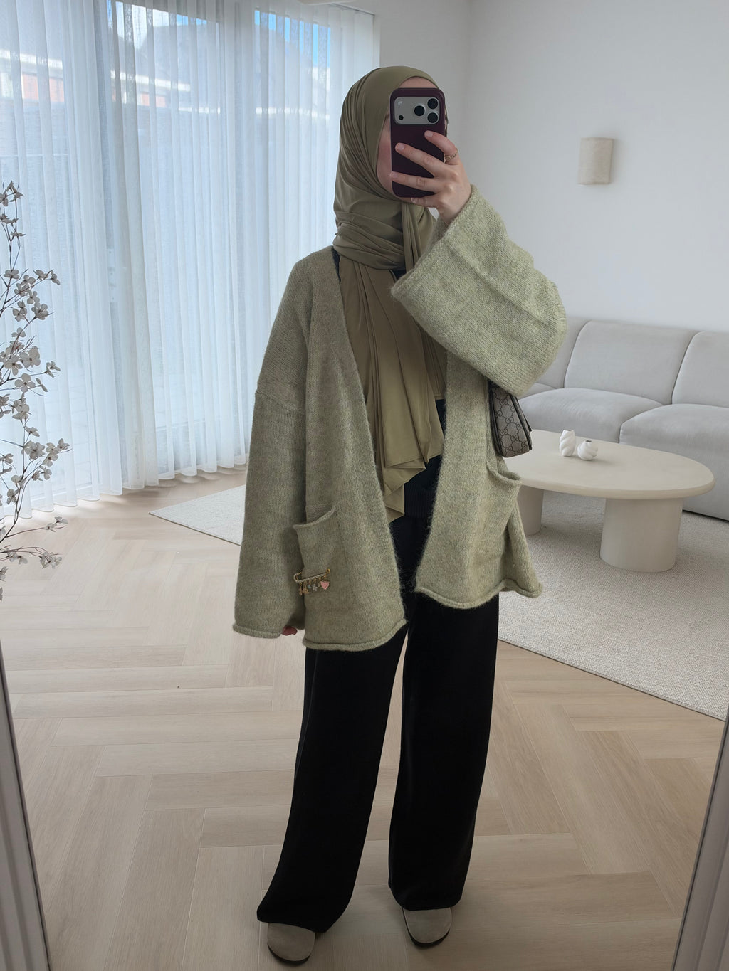 Ayla vest | Sage green
